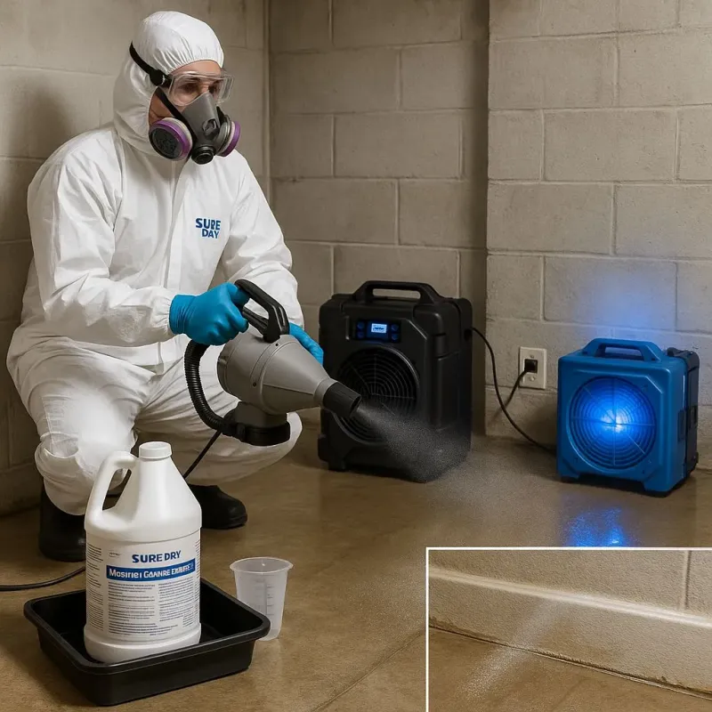 Sanitization and Odor Removal process in Tyler County, TX