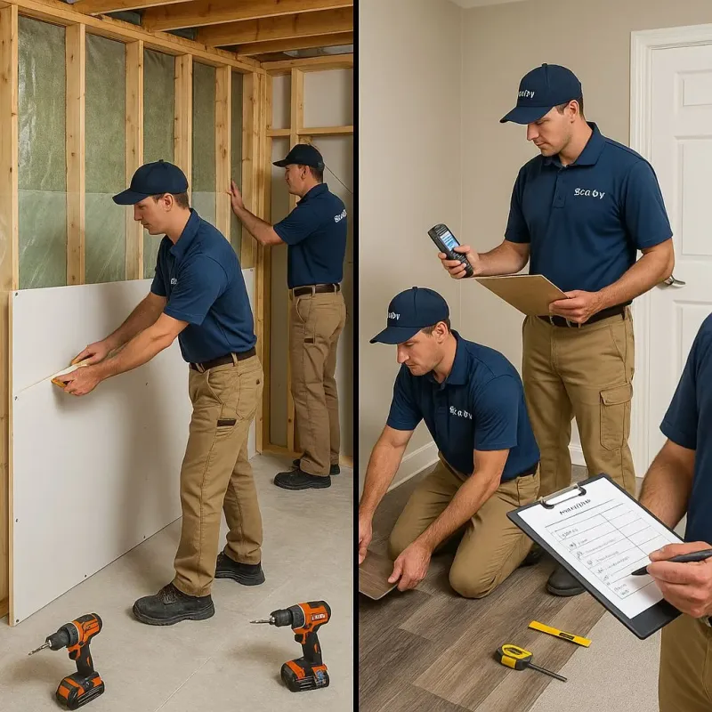 Repairs and Reconstruction process in Tyler County, TX