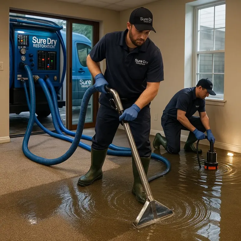 Water Extraction and Removal process in Tyler County, TX